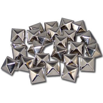 1/2" Pyramid Studs- 100 pack