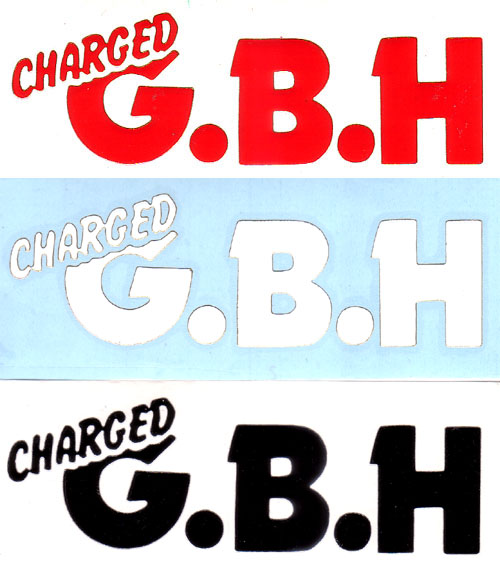 GBH- Logo ruboff sticker