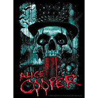 Alice Cooper- Bloody Skull sticker (st314)