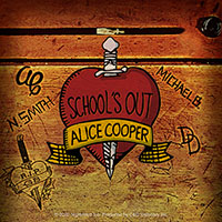 Alice Cooper- School's Out sticker (st315)