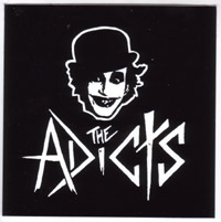 Adicts- Face And Logo sticker (st406)