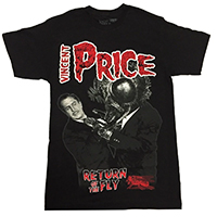 Vincent Price Return of the Fly shirt by Kreepsville 666 - SALE