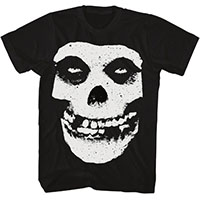 Misfits- Skull on a black shirt