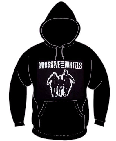 Abrasive Wheels- Cops Hauling Off Kid on a black hooded sweatshirt