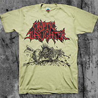 Cryptic Slaughter- Band In SM shirt (Various Color Ts) (Sale price!)