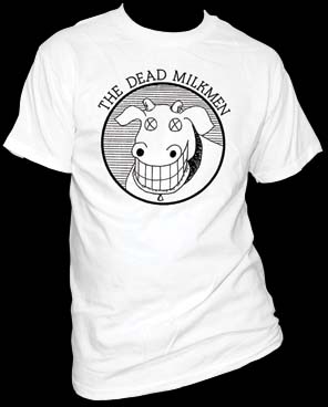 Dead Milkmen- Cow on a white shirt