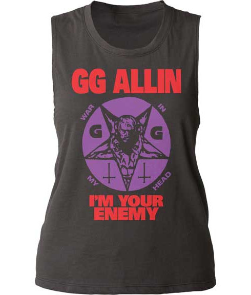 gg allin im your enemy shirt