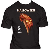 Halloween- The Night He Came Home (Pumpkin) on a black shirt (Sale price!)