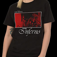 Inferno- Knifed on a black ringspun cotton shirt (Dario Argento)