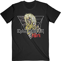 Iron Maiden- Killers Triangle on a black shirt