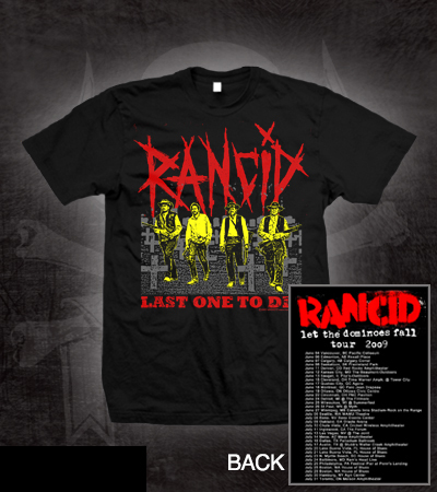 rancid tour t shirt