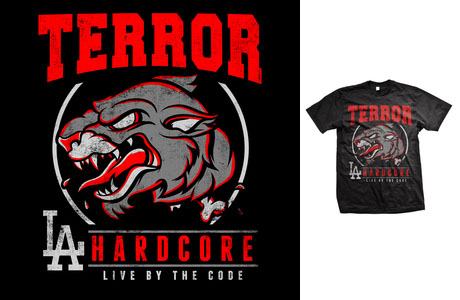 terror band shirts