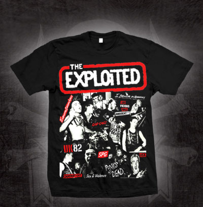 the exploited shirt