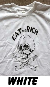 eat the rich shirt vintage