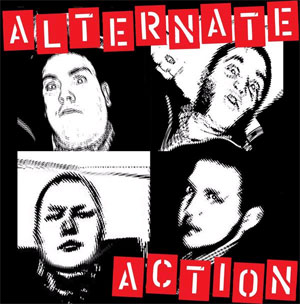 Alternate Action- S/T 7" (Ex-Glory Stompers & Lancasters)