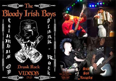 Bloody Irish Boys- Drunk Rock Videos DVD