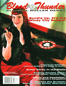 Show product details for Blood & Thunder #5 Zine (Roller Derby)
