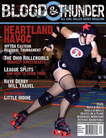 Show product details for Blood & Thunder #6 Zine (Roller Derby)