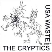 USA Waste/Cryptics- Split 7" (A Global Threat)