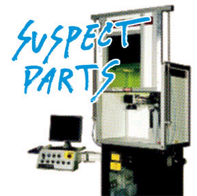 Suspect Parts- S/T 7" (Members of Briefs, Clorox Girls!)