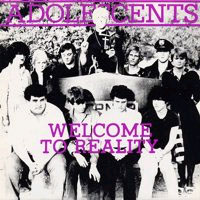 Adolescents- Welcome To Reality 7" (Red Vinyl)