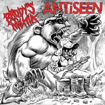 Antiseen/Brody's Militia- Primal Roar Split 7"