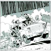 Total Fury/Pandamonium- Split 7"