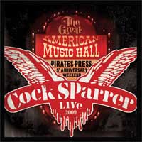 Cock Sparrer- Back In San Francisco 2009 CD & DVD (Sale price!)