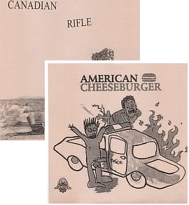 American Cheeseburger/Canadian Rifle- Split 7"