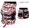 Show product details for Lizzy Opie Mini Skirt by Hell Bunny