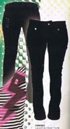 Show product details for Laced Up Heart Girls Jeans by Adeline (Sale price!)