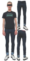 Time Bomb Stretch Jeans in DARK INDIGO by Dogpile