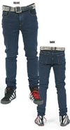 Show product details for Knuckle Dragger Indigo Stretch Jean by Dogpile