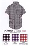 Show product details for Sportster (Gingham) Short Sleeve Button Up by Ben Sherman