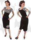 Brass Knuckles Pencil Skirt by Mode Merr - SALE