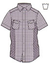 Show product details for Slayer Short Sleeve Button Up by Ben Sherman