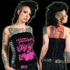 Show product details for Friendly Encounters Corset Tee by Too Fast Clothing