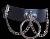 Large Bondage Ring and Chain Choker from Tiger of London