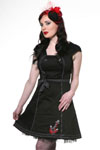 Show product details for Sailor Anchor Dress by Living Dead Souls