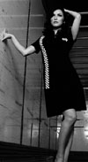 Show product details for 2 Tone Black Polo Dress by England Belongs