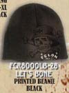 Show product details for Let's Bone beanie by Felon