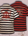 Show product details for Infidels striped guys polo by Felon Clothing - SALE