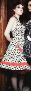 Show product details for St Tropez (Cherries & Ladybugs) 50's Dress by Hell Bunny