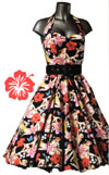 Show product details for Hawaii 50's Dress by Hell Bunny