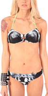 Loose Tooth Reversible Bikini TOP by Iron Fist 