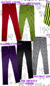 Show product details for T-Back Striped Skinny Girls Jean by Tripp NYC (Sale price!)