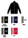 Show product details for Fred Perry Twin Striped Track Jacket
