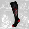 Show product details for Bloody Knife Knee High Girls Socks by Kreepsville 666