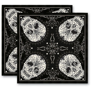 Zombie Skull Bandana by Lucky 13