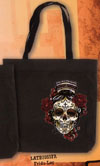 Show product details for Frida Lay large tote bag by Lucky 13 - SALE